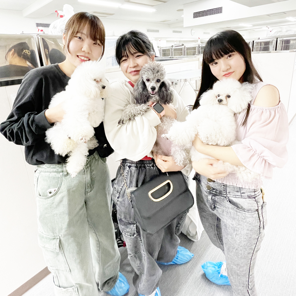 卒業生が３組遊びに来てくれました！